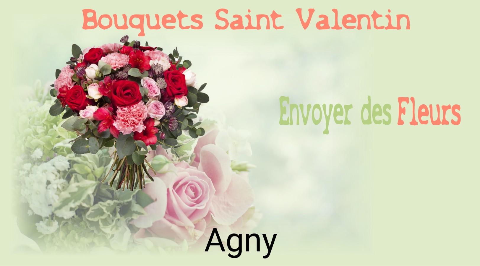 Roses de Saint-Valentin livrées à Agny